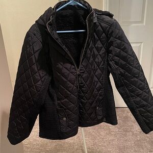 STS The Savannah Ranchwear Black Quilted Jacket